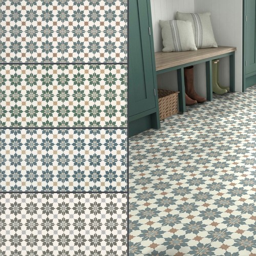 Moroccan vinyl flooring - moroccan,