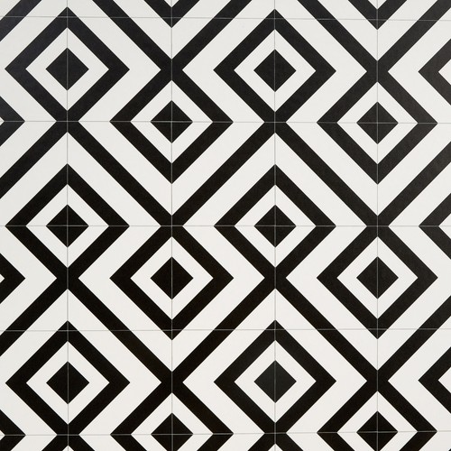 Geometric vinyl flooring roll - geometric,