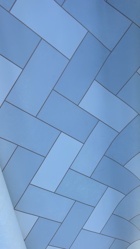 New blue tile effect - new, vinyl