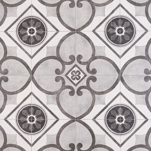 Light grey spanish tile - light,