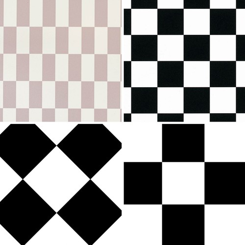 Chessboard vinyl flooring - flooring, roll