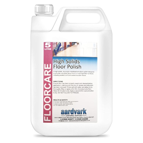 High solids floor polish - 5l,