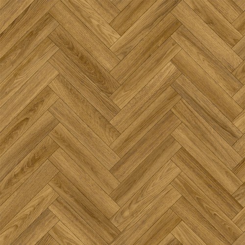 Golden oak herringbone vinyl - golden,