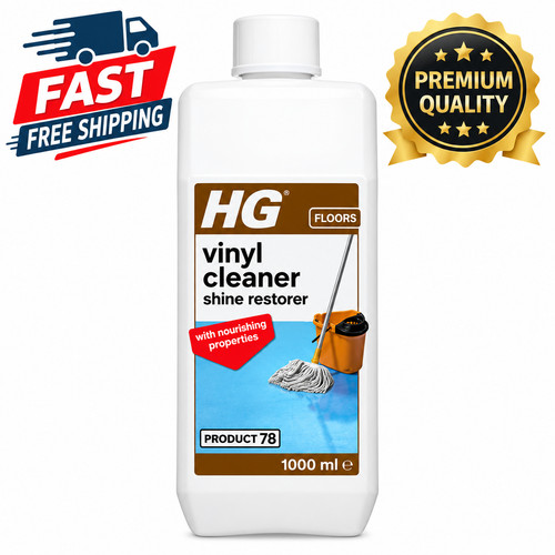 Vinyl floor cleaner shine - &,