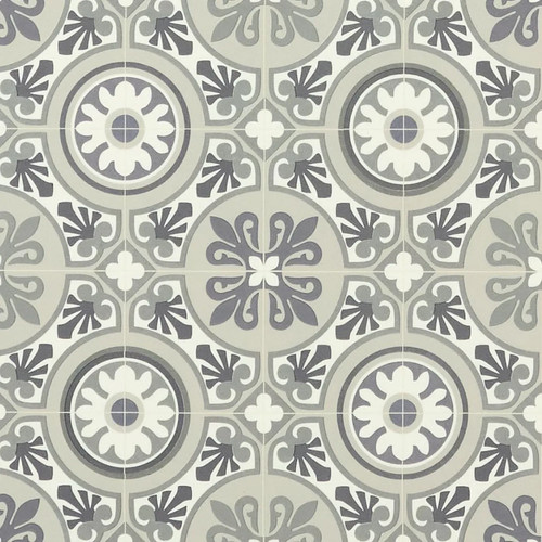 Grey green vinyl flooring - vinyl,