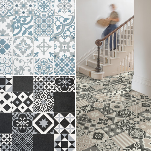 Vinyl flooring cushioned sheet - flooring,
