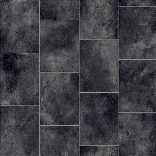 Dark slate vinyl lino - slate,